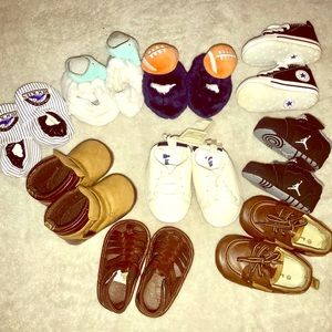 0-3 month baby shoe bundle!